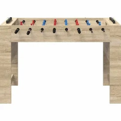 vidaXL Honkbaltafel Sonoma Eiken 125 x 60,5 x 80 cm Bewerkt hout