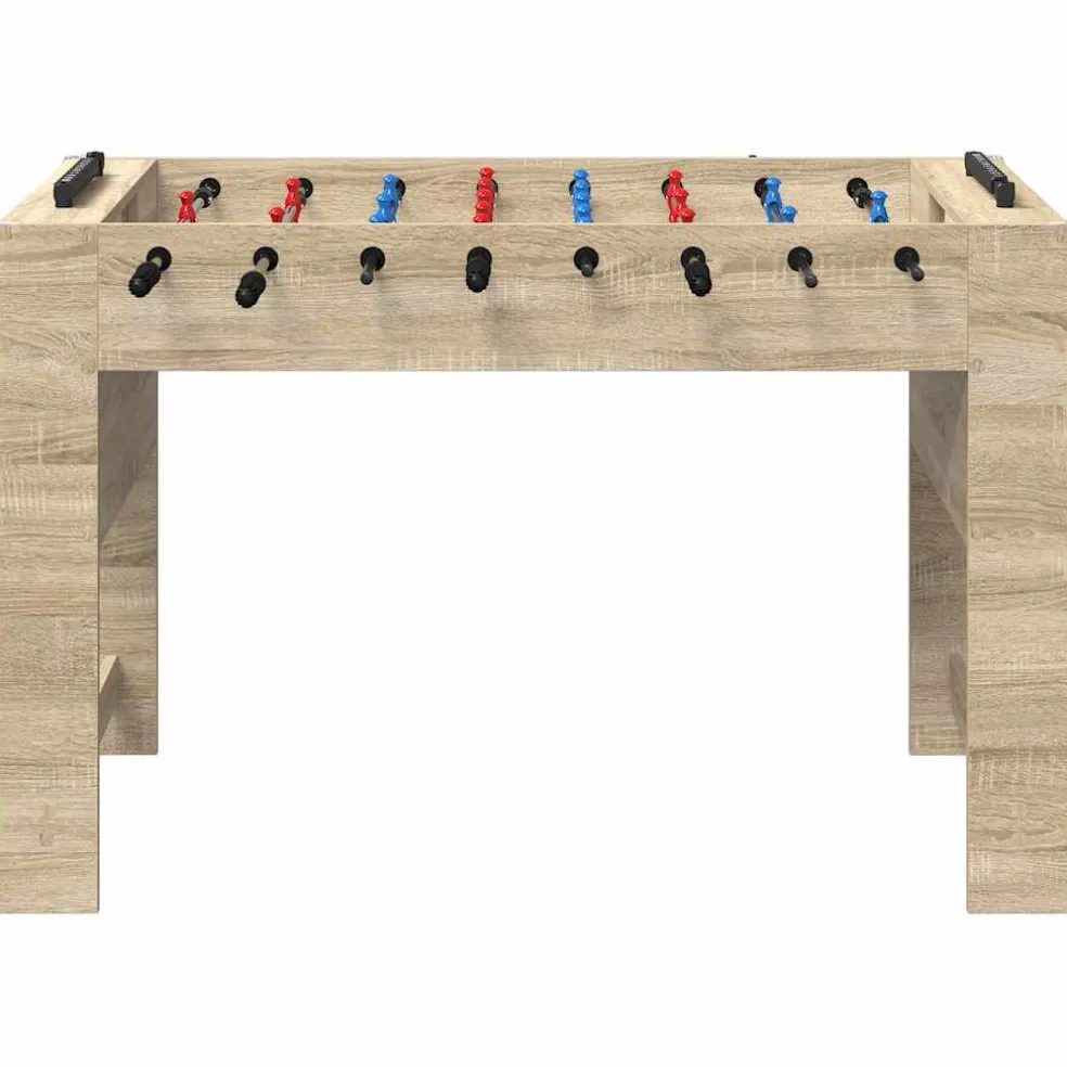 vidaXL Honkbaltafel Sonoma Eiken 125 x 60,5 x 80 cm Bewerkt hout
