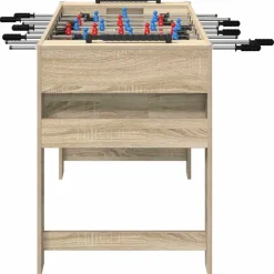 vidaXL Honkbaltafel Sonoma Eiken 125 x 60,5 x 80 cm Bewerkt hout