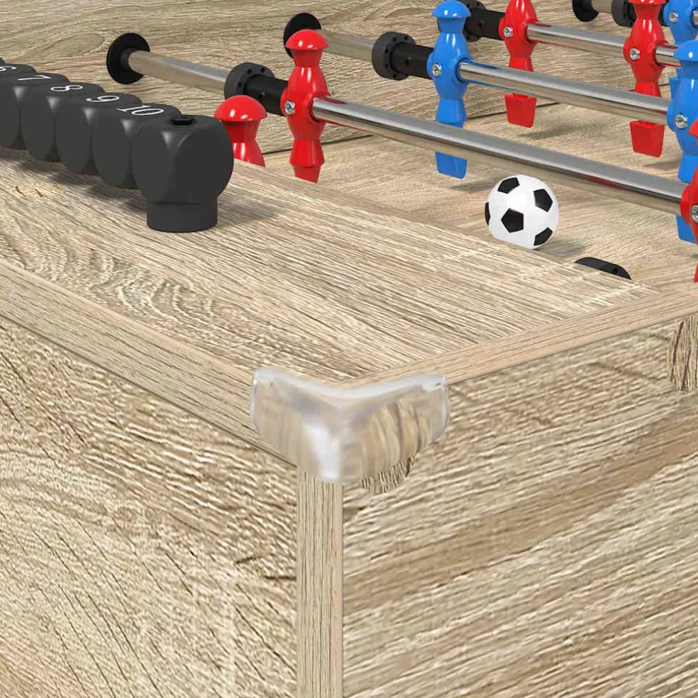 vidaXL Honkbaltafel Sonoma Eiken 125 x 60,5 x 80 cm Bewerkt hout