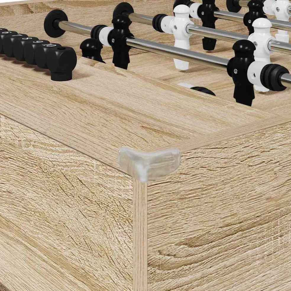 vidaXL Honkbaltafel Sonoma Eiken 146,5 x 74 x 85 cm Bewerkt hout