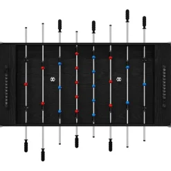 vidaXL Honkbaltafel Zwarte Eik 125 x 60,5 x 80 cm Bewerkt hout