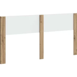 vidaXL Hoofdbord Artisanaal eiken PB