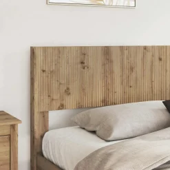 vidaXL Hoofdbord Artisanaal eiken PB