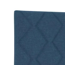 vidaXL Hoofdbord Blauw 80 cm Stof
