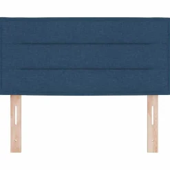 vidaXL Hoofdbord Blauw Stof
