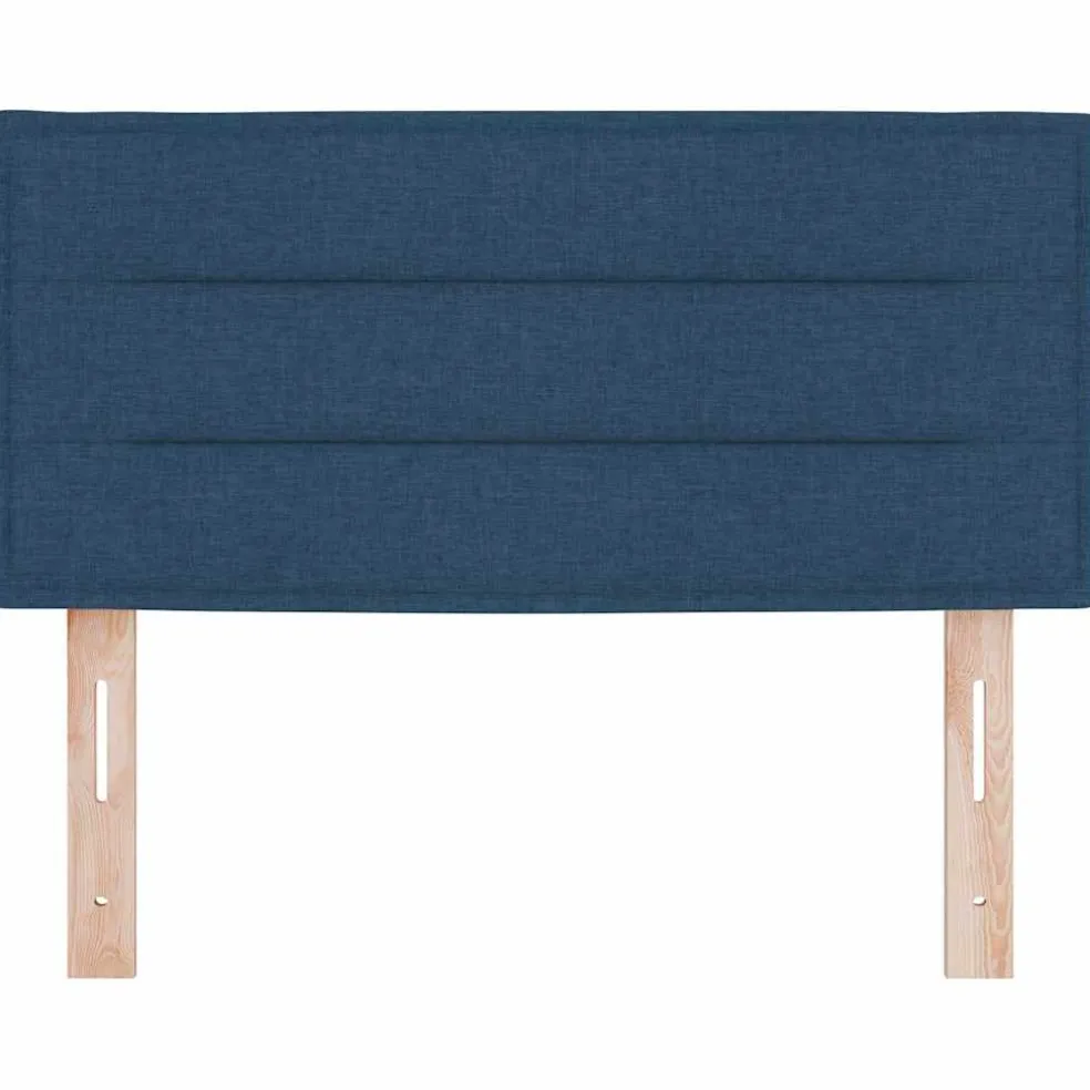 vidaXL Hoofdbord Blauw Stof