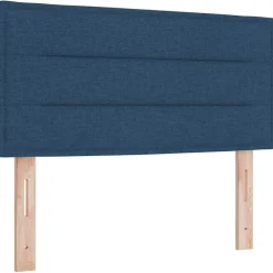 vidaXL Hoofdbord Blauw Stof