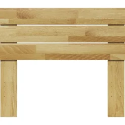 vidaXL Hoofdbord 75 cm massief hout eiken