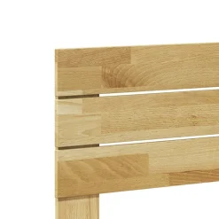 vidaXL Hoofdbord 75 cm massief hout eiken