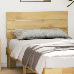 vidaXL Hoofdbord 75 cm massief hout eiken