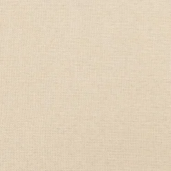 vidaXL Hoofdbord crème 80x5x118/128 cm stof