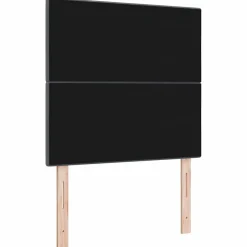 vidaXL Hoofdbord Donkergrijs 80 cm Fluweel