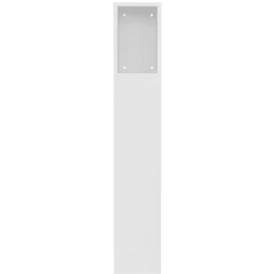 vidaXL Hoofdbordkast wit 100x18,5x102,5 cm