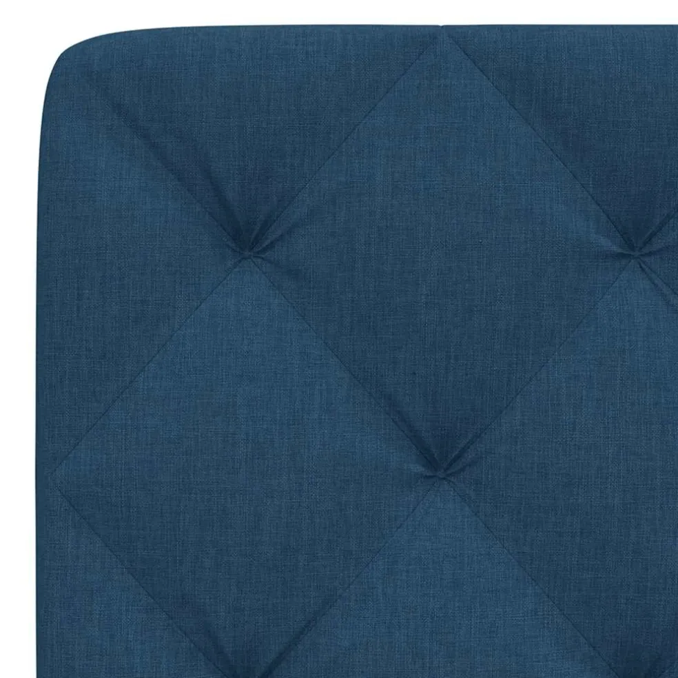 vidaXL Hoofdbordkussen 80 cm stof blauw