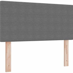 vidaXL Hoofdbord Lichtgrijs 80 cm Katoen Stof