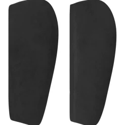 vidaXL Hoofdbord met randen 83x23x78/88 cm fluweel zwart