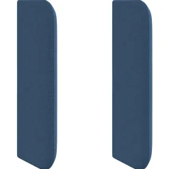 vidaXL Hoofdbord oor Blauw 40,5 x 40,5 x 4 cm Stof