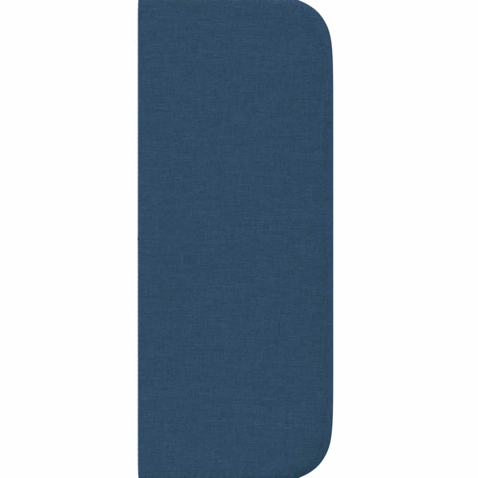 vidaXL Hoofdbord oor Blauw 40,5 x 40,5 x 4 cm Stof