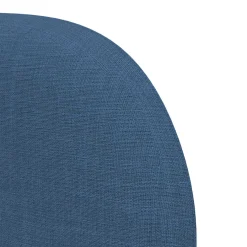 vidaXL Hoofdbord oor Blauw 80 x 23 x 6 cm Stof
