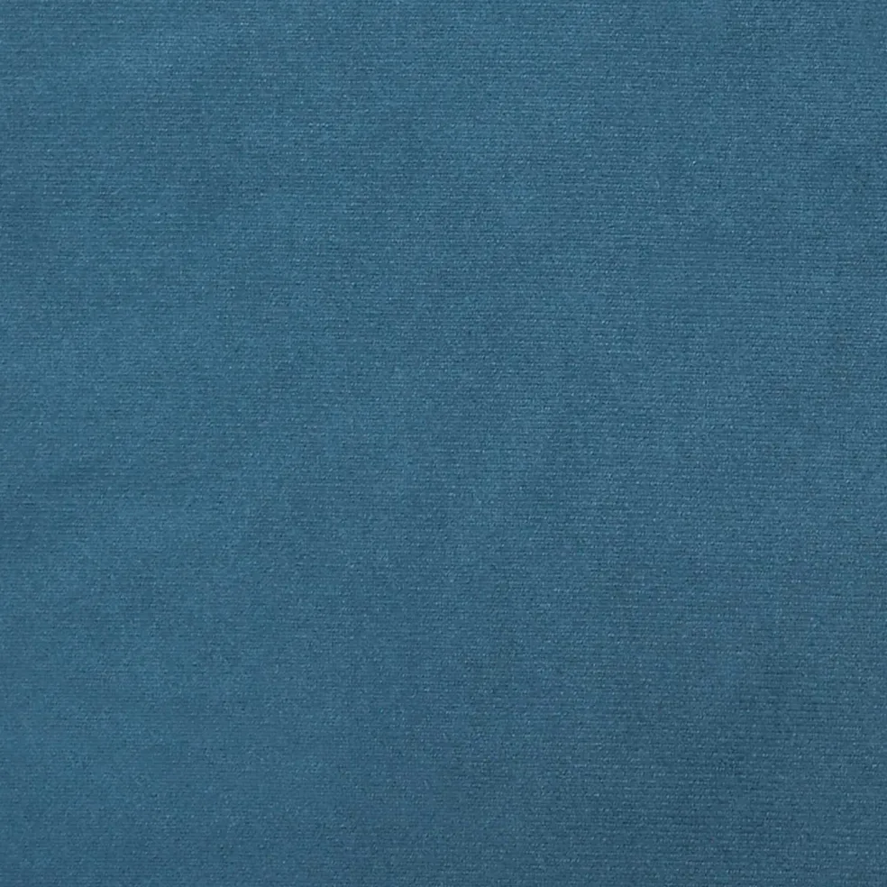 vidaXL Hoofdbord oor Blauw 80 x 23 x 6 cm Fluweel