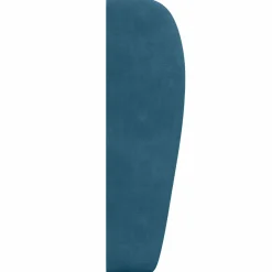 vidaXL Hoofdbord oor Blauw 80 x 23 x 6 cm Fluweel