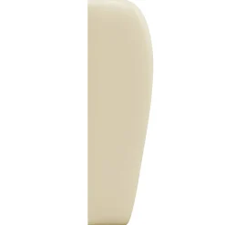 vidaXL Hoofdbord oor Crème PVC
