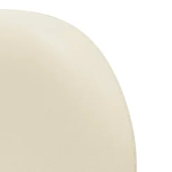 vidaXL Hoofdbord oor Crème PVC