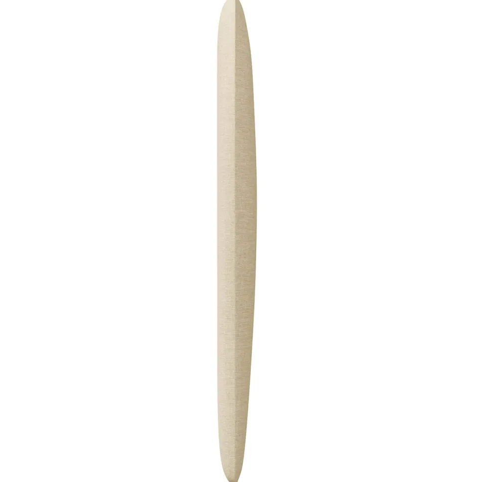 vidaXL Hoofdbord oor Crème 80 x 23 x 6 cm Stof