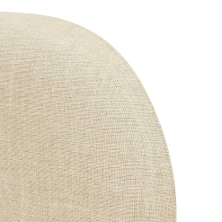 vidaXL Hoofdbord oor Crème 80 x 23 x 6 cm Stof