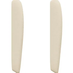 vidaXL Hoofdbord oor Crème 80 x 23 x 6 cm Stof