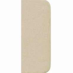 vidaXL Hoofdbord oor Crème 40,5 x 40,5 x 4 cm Stof
