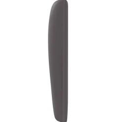 vidaXL Hoofdbord oor Dim Grijs 80 x 23 x 6 cm PVC