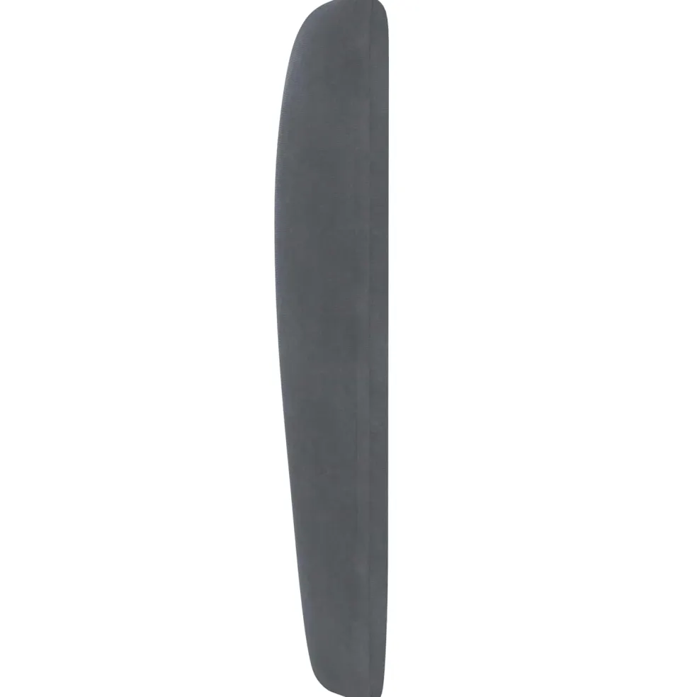 vidaXL Hoofdbord oor Dim Grijs 80 x 23 x 6 cm Fluweel
