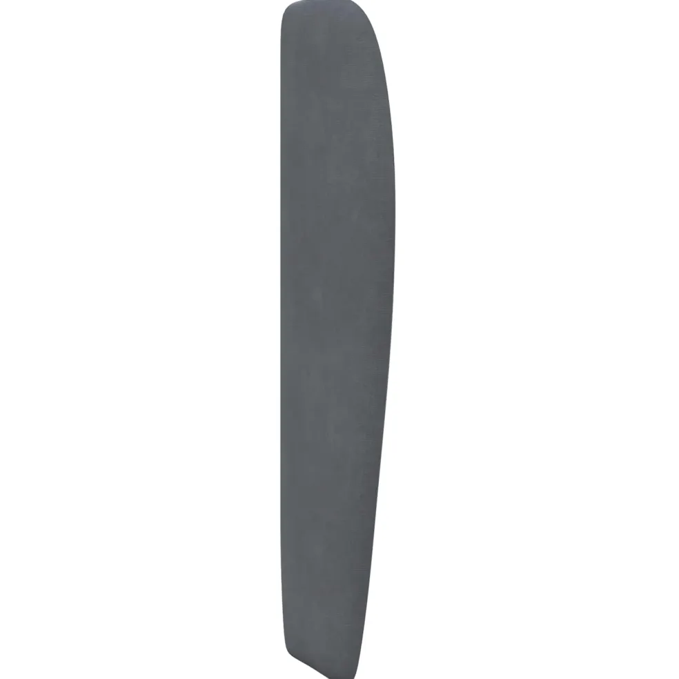 vidaXL Hoofdbord oor Dim Grijs 80 x 23 x 6 cm Fluweel