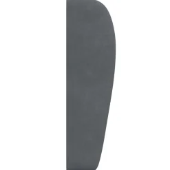 vidaXL Hoofdbord oor Dim Grijs 80 x 23 x 6 cm Fluweel