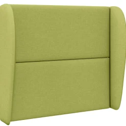 vidaXL Hoofdbord oor Groen Stof