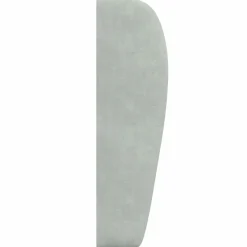 vidaXL Hoofdbord oor Lichtgrijs 80 x 23 x 6 cm Fluweel