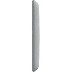 vidaXL Hoofdbord oor met hoofdeinde Grijs 40,5 x 40,5 x 4 cm Stof