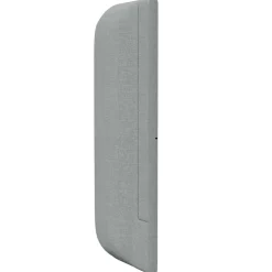 vidaXL Hoofdbord oor met hoofdeinde Grijs 40,5 x 40,5 x 4 cm Stof