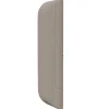 vidaXL Hoofdbord oor Taupe 40,5 x 40,5 x 4 cm Stof