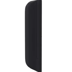 vidaXL Hoofdbord oor Zwart PVC
