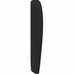 vidaXL Hoofdbord oor Zwart 80 x 23 x 6 cm PVC