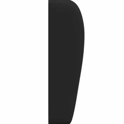 vidaXL Hoofdbord oor Zwart 80 x 23 x 6 cm PVC