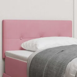 vidaXL Hoofdbord Roze 80 cm Fluweel