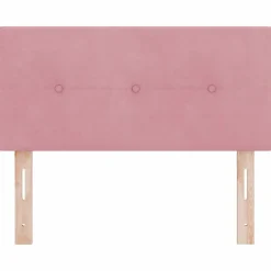 vidaXL Hoofdbord Roze 80 cm Fluweel