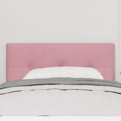 vidaXL Hoofdbord Roze 80 cm Fluweel