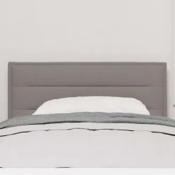 vidaXL Hoofdbord Taupe Stof