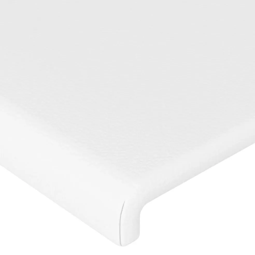vidaXL Hoofdbord 80x5x78/88 cm kunstleer wit
