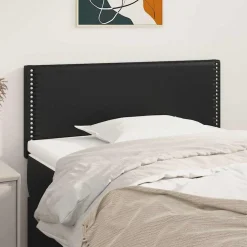 vidaXL Hoofdbord 80x5x78/88 cm kunstleer zwart